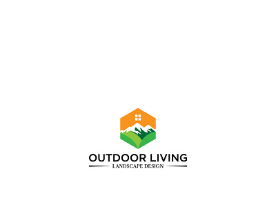 Outdoor living And landscaping logo corporate identity graphicdesign illustration instagram landscape design logo design modern logo outdoor logo vintage logo