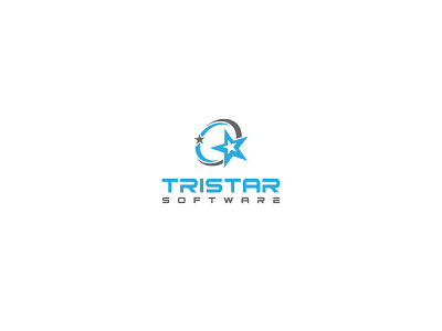 Tristar logo best designer best logo best shot corporate identity flat design illustration logo design logodesign minimal software software company logo technology tristar