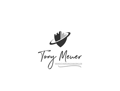 Tony Meuer logo best designer best logo best shot graphicdesign illustration illustrator insurance logo logo design minimal minimalist logo modern logo outdoor logo