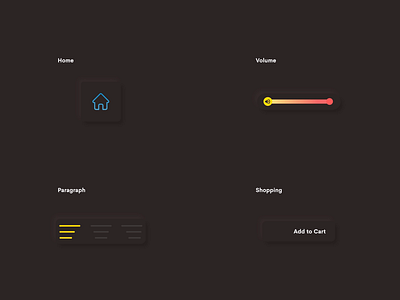 User interface animation animation darkmode design home button icon illustration illustrator logo minimal type typography ui