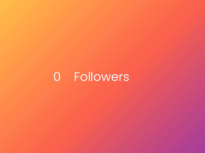 Followers animation follow followers instagram instagram stories logo minimal tag typography ui