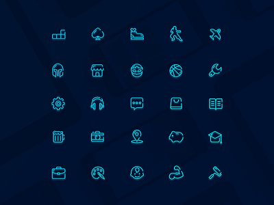 Icon set by hyper on Dribbble