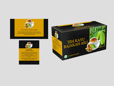 Packaging Branding Teh Kayu Bajakah branding design