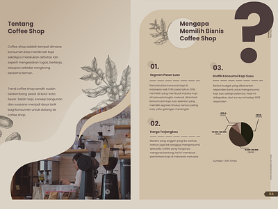 What and Why Coffeshop branding coffeshop data design diagram flat minimal typography