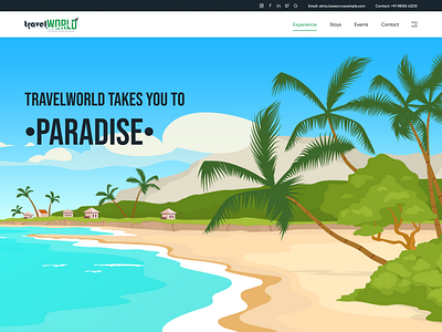Travelling Website Design