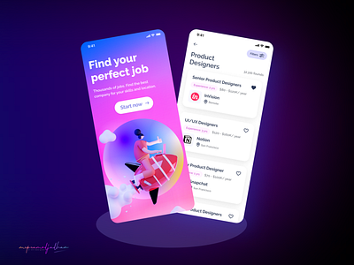 Job App Design