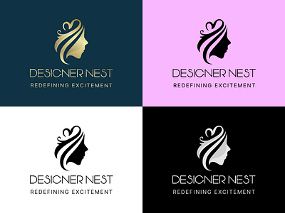 Designer Nest Logo designer logo fashion design fashion designer logo logo design
