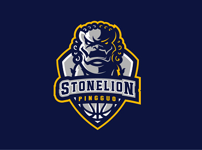 stonelion design illustration logodesign