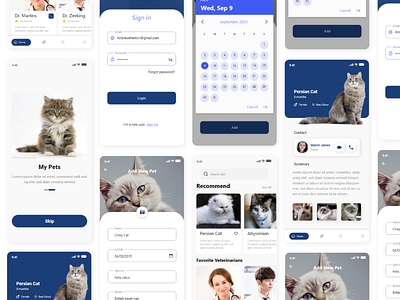 Vet App Design