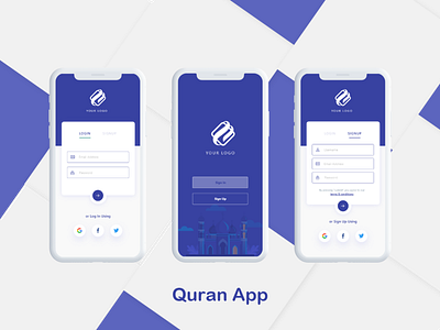 Quran App Design 1