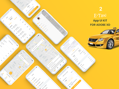 E-Taxi App Design 2