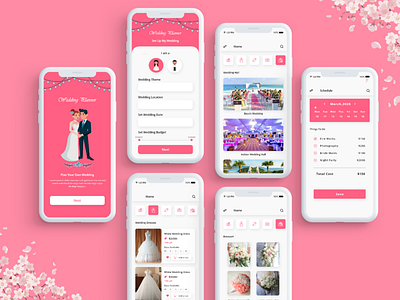 Wedding Planner App Design