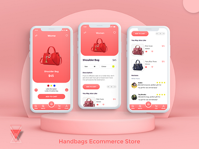 Handbags Ecommerce Store Concept