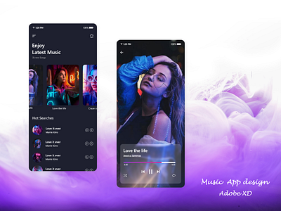 Music App Design