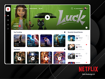 Netflix UI Redesign