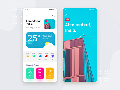 Weather App Inspiration app design appdesign application dribbble mobile app design mobileapp ui uidesign uidesigner user experience userinterface ux uxdesign uxdesigner weather app weatherapp wireframe