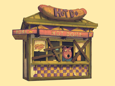 hot dog animation animation design art artist artwork design drawing illustration illustrations photoshop