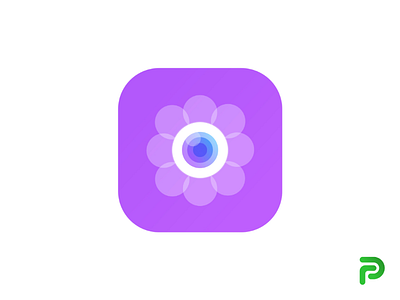 Camera App Logo minimal camera app logo