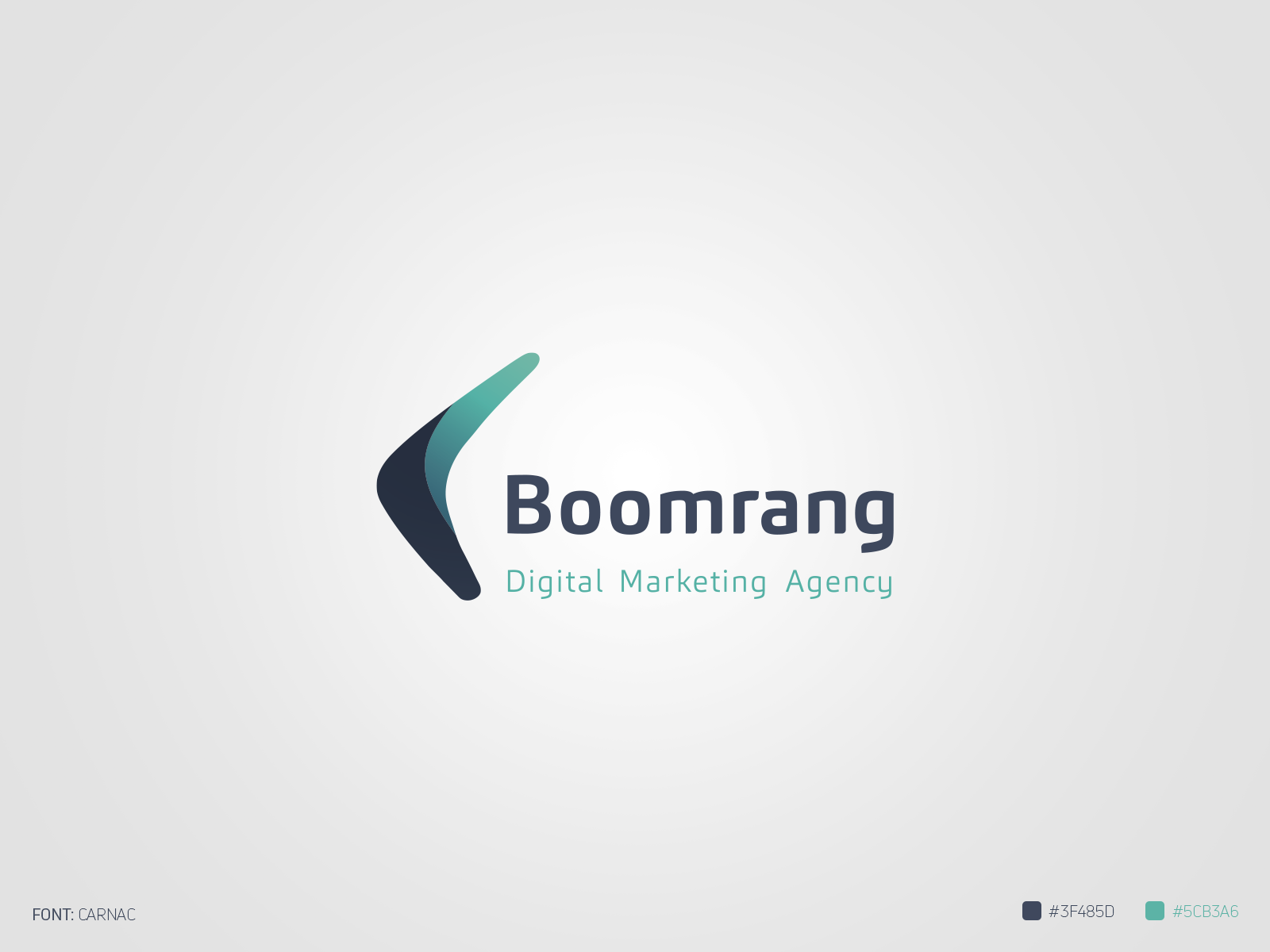 Boomrang Logo by Pourya Aryanpour on Dribbble