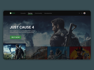 JUST CAUSE4 Xbox Screen branding concept art conceptdesign design figma figmadesign gamedesign gameui justcause4 ui ui ux uidesign ux ui uxdesign xbox xbox one xboxdesign