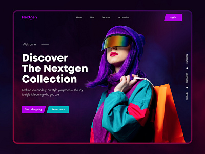 Nextgen- Fashion Store Concept.