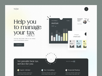 Tax Consulting Website Design