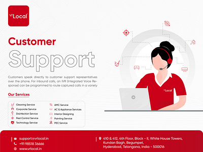 Branding Template for customer support