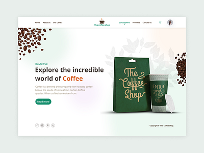 The Coffee Landing Page