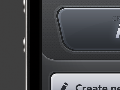 iphone app app grey iphone ui