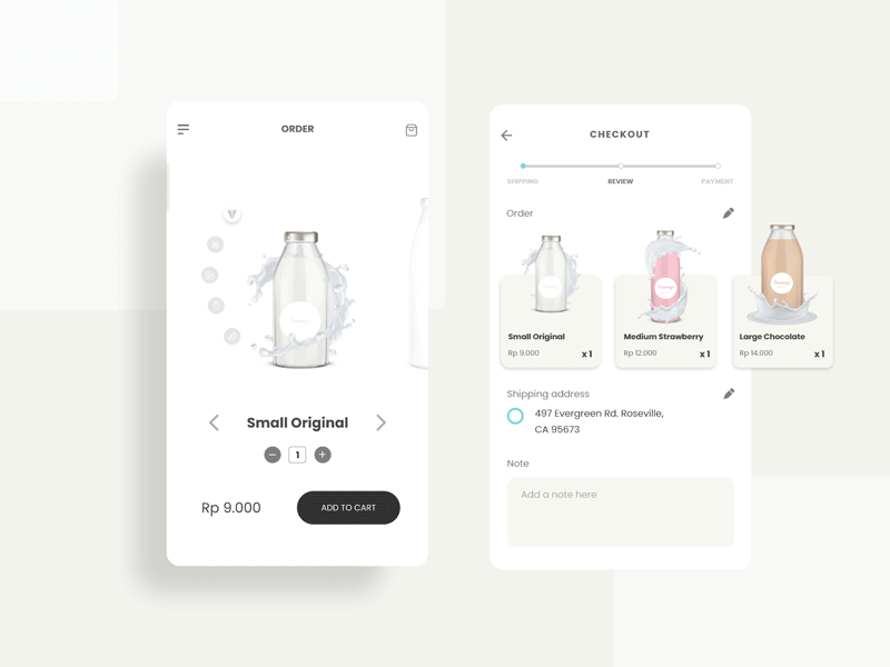 Sususapi interaction design marketplace mobile app ui ux