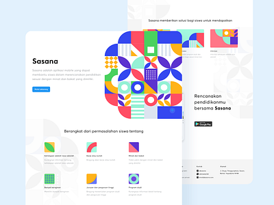 Sasana - Landing Page