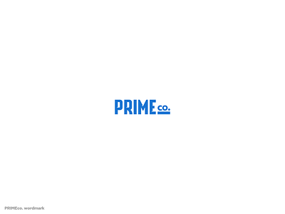 PRIMEco Wordmark brandmark israelmark logo logo design logos logotype markos wordmark wordmarks