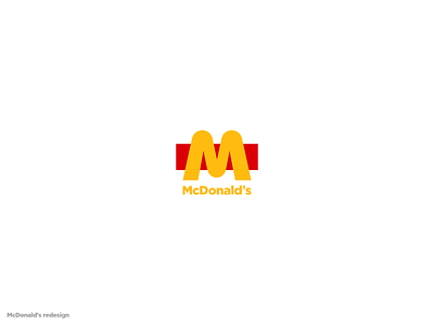 McDonalds Redesign brand design brand redesign brandmark israel mark logo logo mark logo marks logodesign logos mcdonalds