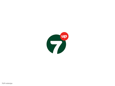 7UP Redesign 7up 7up redesign brand design brand redesign brandmark israel mark logo logo mark logodesign logos marks