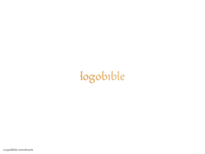 LogoBible Wordmark