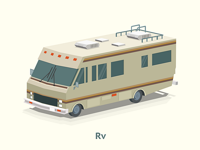 Recreational Vehicle car flat