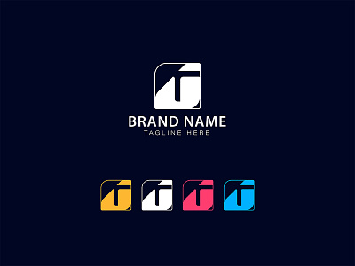 T Brand Logo Design