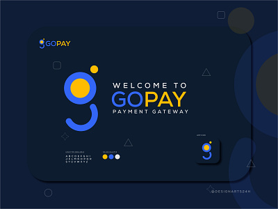 "Go-Pay" Payment Getaway Logo Design brand brand identity branding logo corporate identity logo design logos pay logo payment trend 2020 trending logos trendy