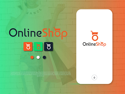 Online Shop Logo Design brand identity branding logo corporate identity logo design logo designer logos.