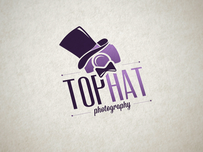 Top Hat Photograhy by Elena on Dribbble