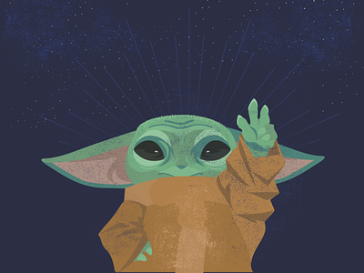 Baby Yoda by Thomas C. Park on Dribbble