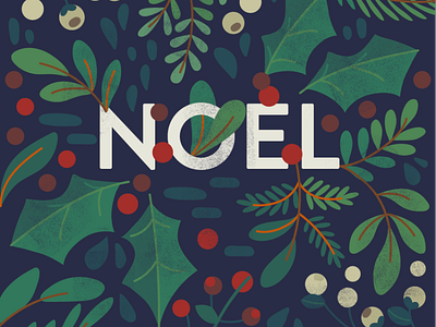 Noel Holiday Card