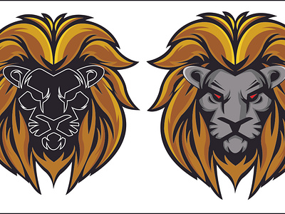 THE LION KING graphic design logo