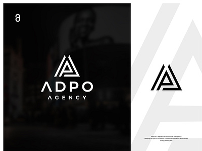 Adpo Agency Logo Design