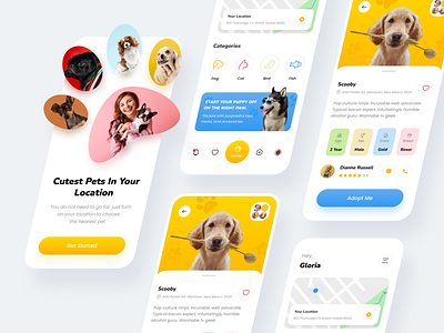 Pet Shop Mobile App by Mohamad Azizi for Duxica on Dribbble