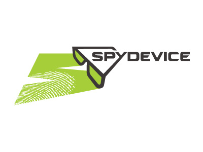 Spydevice logo branding detective device glasses kamil logo morecolor papilary lines sadlo spy spying