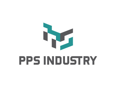 PPS Industry branding building developer factory industry logo monogram morecolor plant power pps service