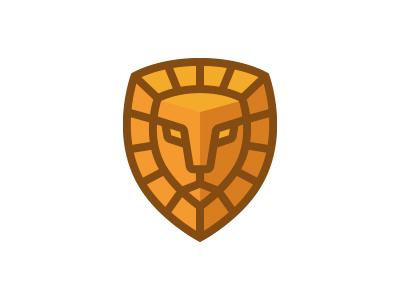 Lion Guard guard lion logo mark morecolor protect security shield symbol tiger