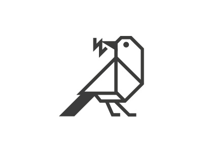 Bird animal bird logo minimalism morecolor sparrow wings