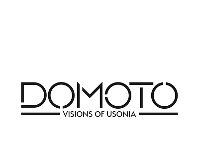 Domoto Logo brand identity branding design graphic design logo vector